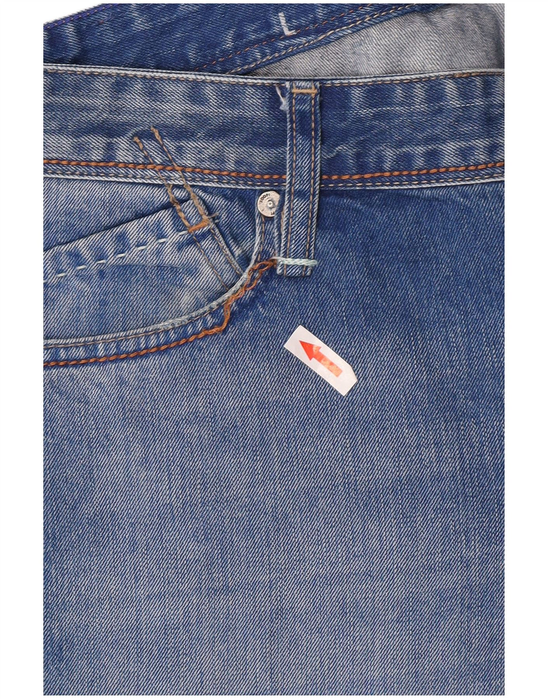 Joop Herren Tapered Jeans W34 L30 Blaue Baumwolle