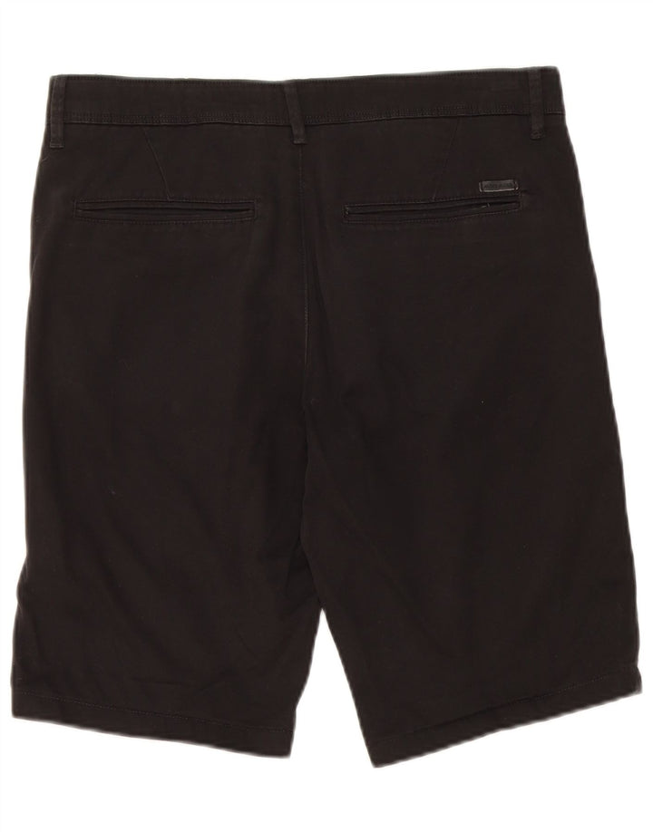 Jack & Jones Herren Chino-Shorts, Größe S, W29, Schwarz, Baumwolle