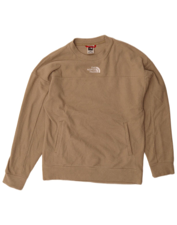 The North Face Damen-Oversize-Fleecepullover UK 6 XS Beige Polyester