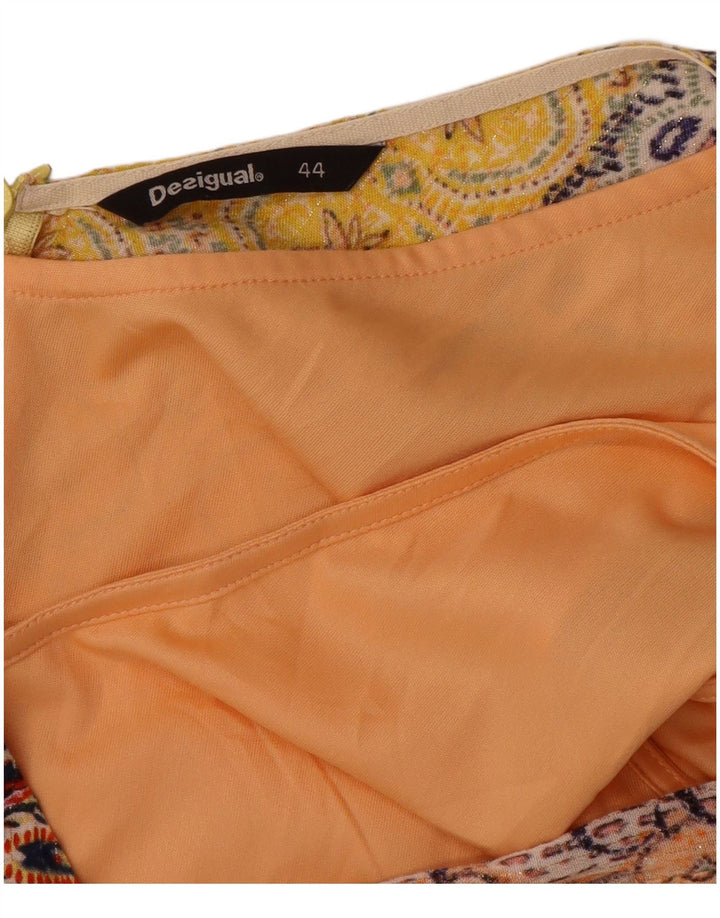 Desigual Damen A-Linien-Kleid EU 44 XL Mehrfarbig geometrisch