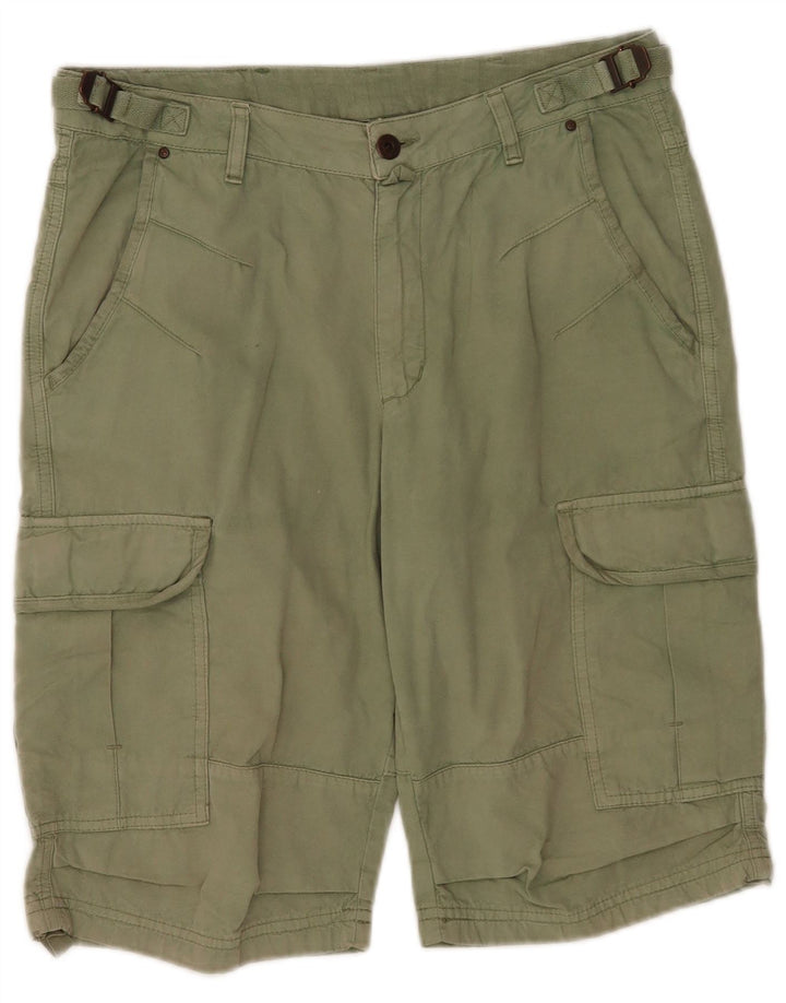 Champion Herren Cargoshorts Medium W30 Grüne Baumwolle