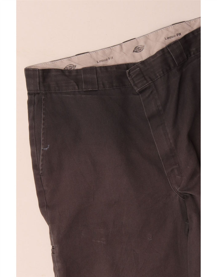 DICKIES Herren-Cargoshorts mit lockerer Passform, W36, Größe L, Grau