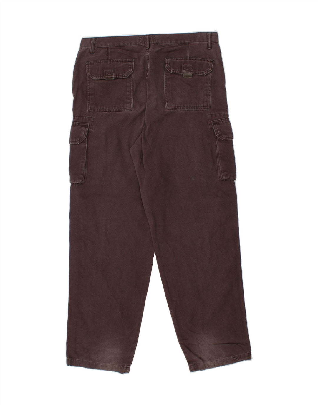 VINTAGE Gerade Herren-Cargohose W36 L32 Graue Baumwolle