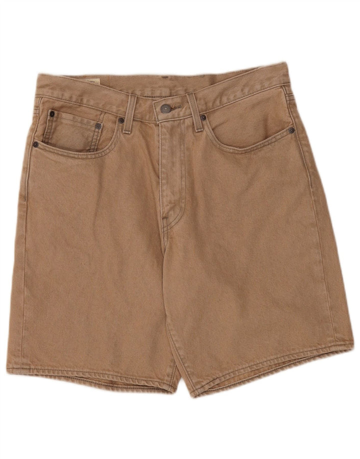 Levi's Herren Jeansshorts W31 mittelbeige Baumwolle