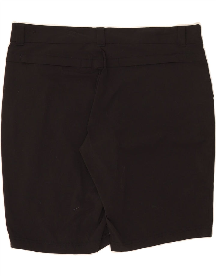 EDDIE BAUER Womens Chino Shorts us 12 Large W36 Black Nylon Vintage Eddie Bauer and Second-Hand Eddie Bauer from Messina Hembry 