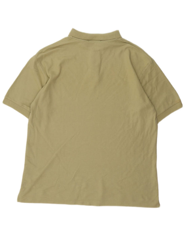 Fila Mens Regular Fit Polo Shirt IT 54 XL Khaki Cotton