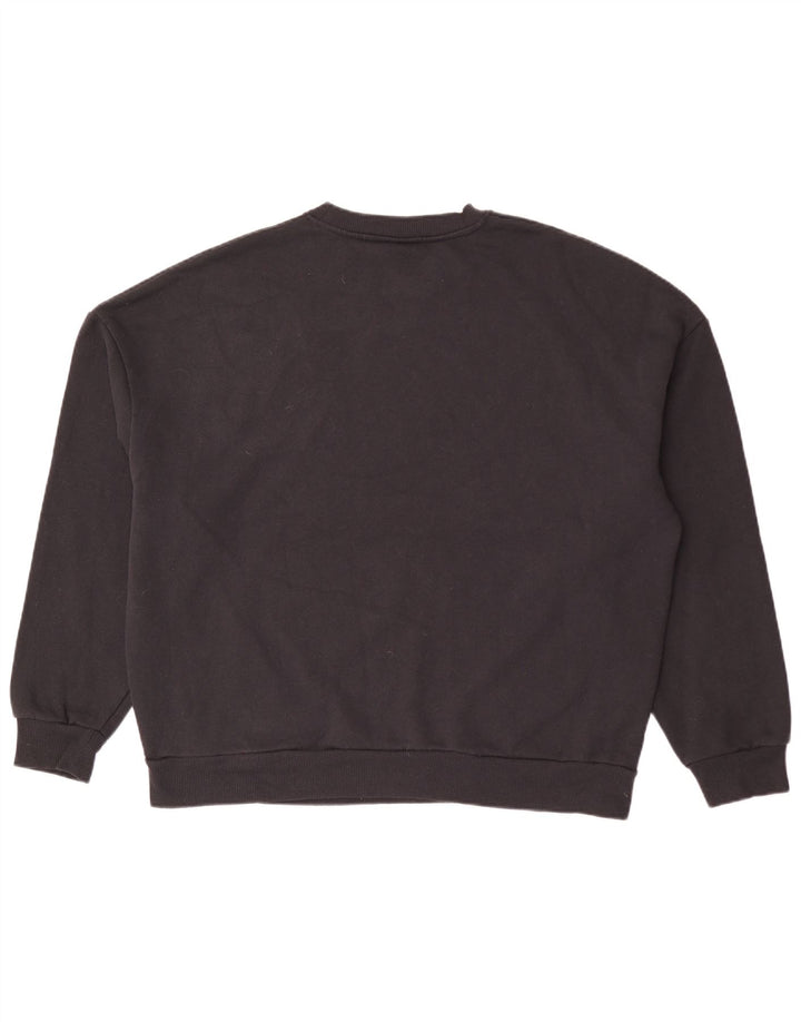 Russell Athletic Herren-Sweatshirt mit Grafik, lockerer Passform, Mittelschwarz