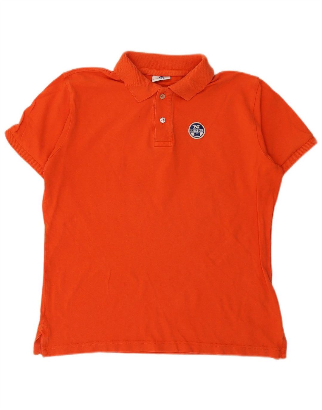North Sails Herren-Poloshirt aus mitteloranger Baumwolle