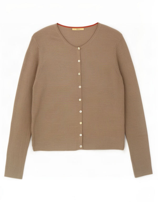 Marks & Spencer Damen Cardigan Top UK 18 XL Khaki Seide