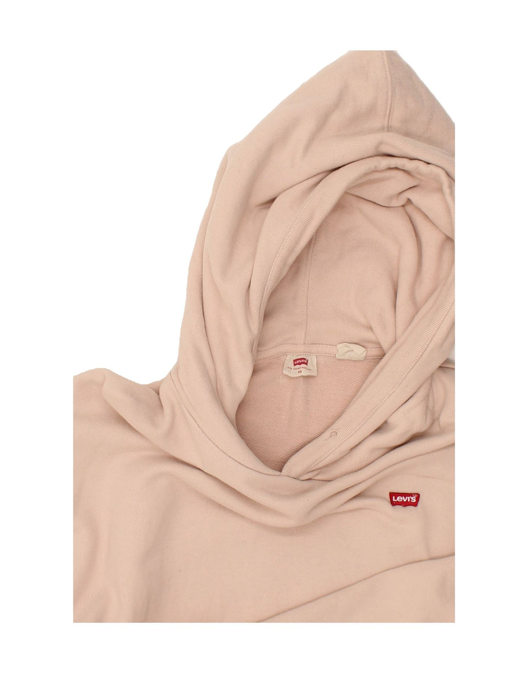 LEVI'S Mens Hoodie Jumper XS Pink Cotton Vintage Levi's and Second-Hand Levi's from Messina Hembry 