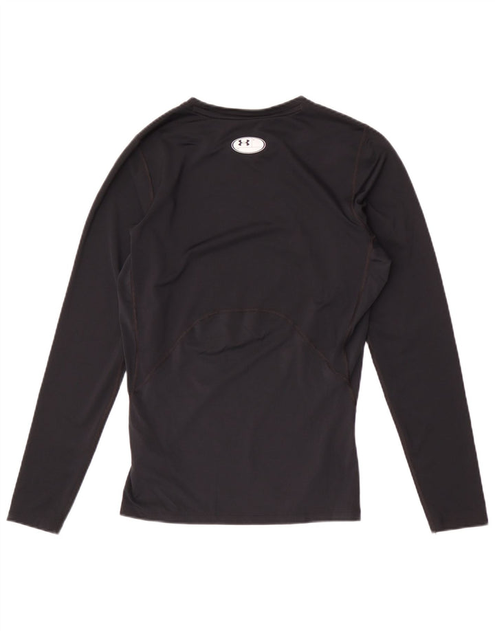 Under Armour Herren Heat Gear Top Langarm Large Schwarz Polyester