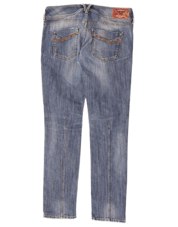 TOMMY HILFIGER Damen Slim Jeans W29 L30 Blaue Baumwolle