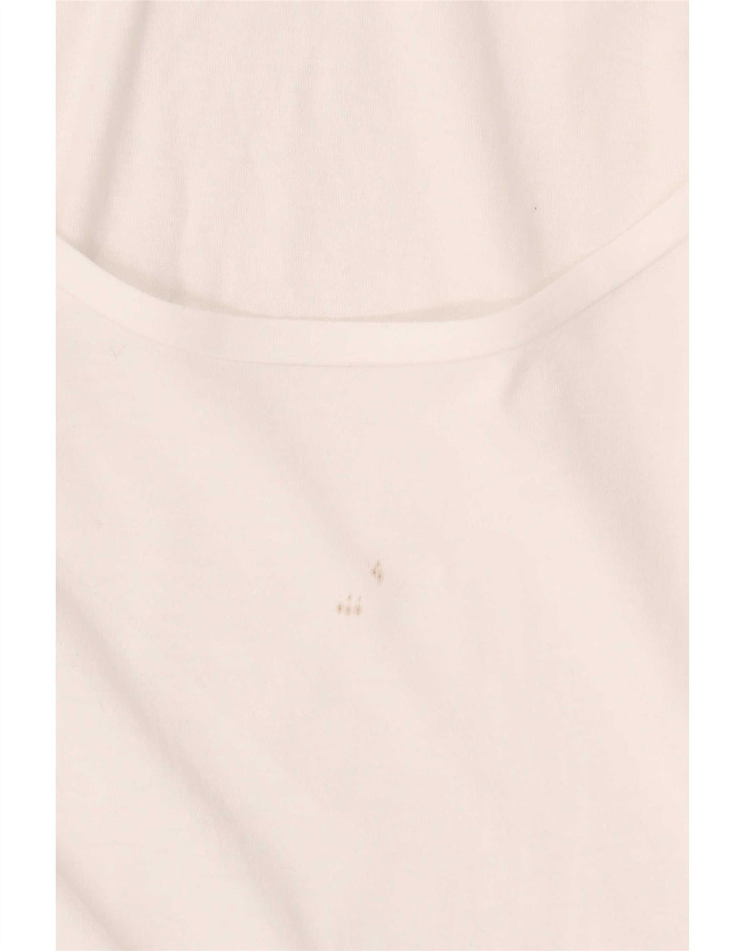 Guess Damen T-Shirt Top UK 8 Small Weiße Baumwolle