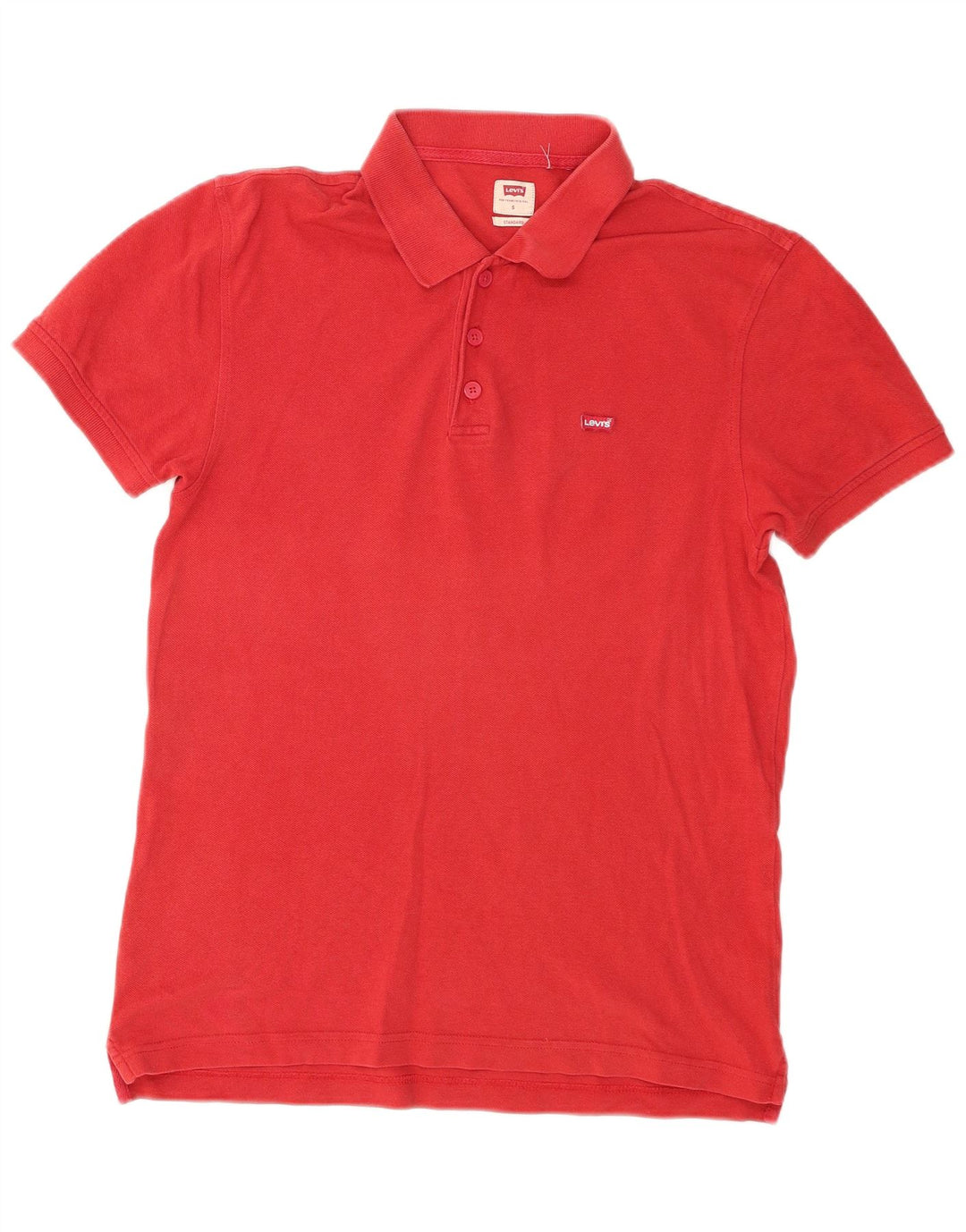 Levi's Herren Standard-Poloshirt, Größe S, Rot