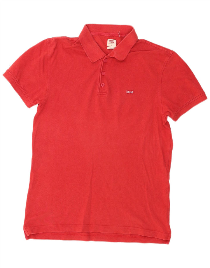Levi's Herren Standard-Poloshirt, Größe S, Rot