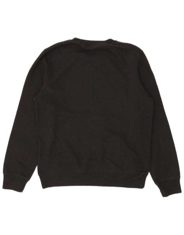 Champion Herren-Sweatshirt mit Grafik, groß, aus schwarzer Baumwolle