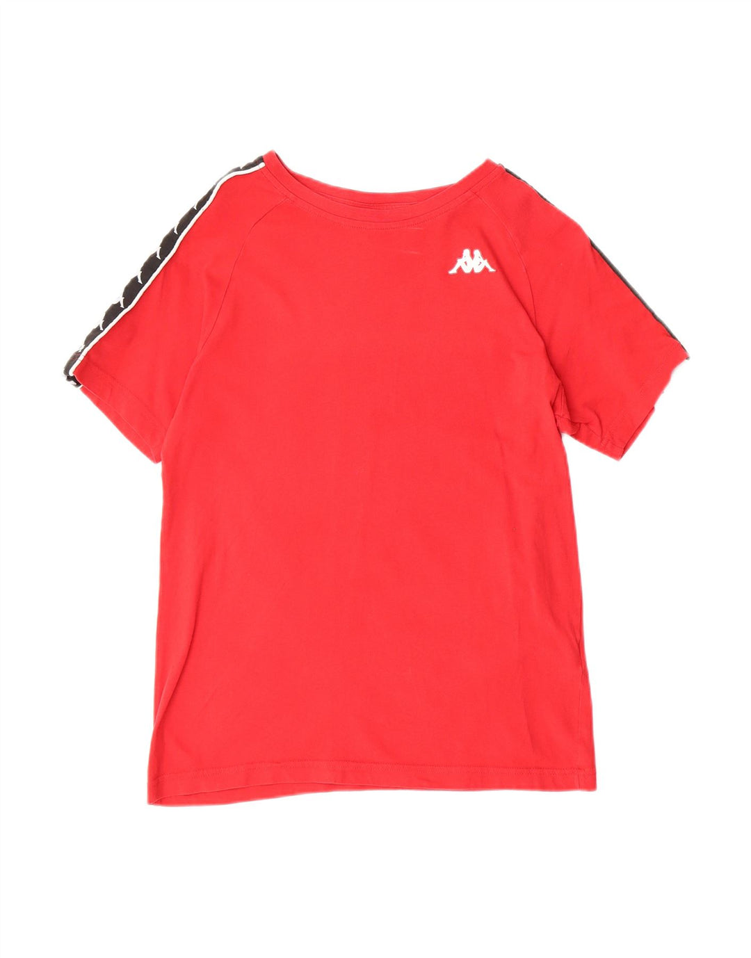 KAPPA Mens Graphic T-Shirt Top Small Red Cotton