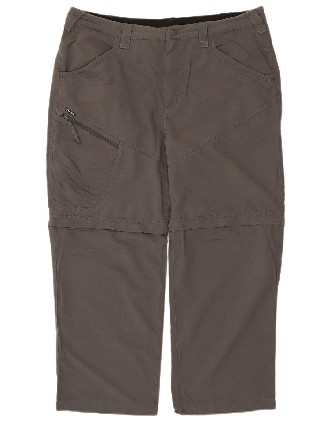 BERGHAUS Gerade Wanderhose für Herren, W36, L26, Grau, Polyamid