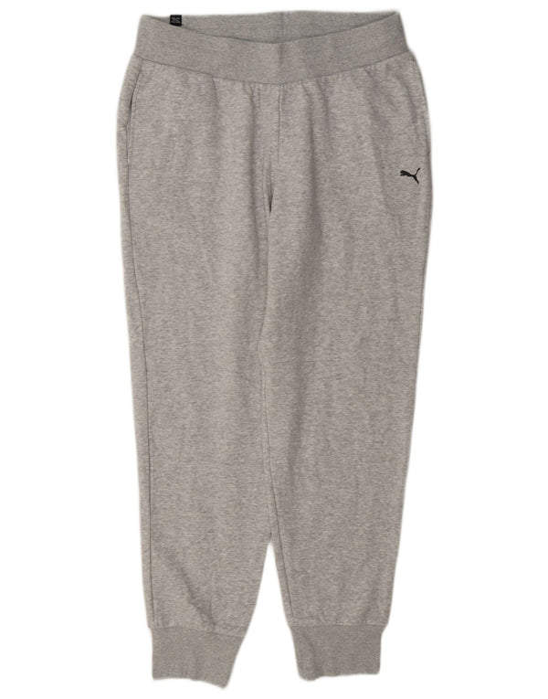 Puma Damen Trainingshose Jogger UK 14 Mittelgrau