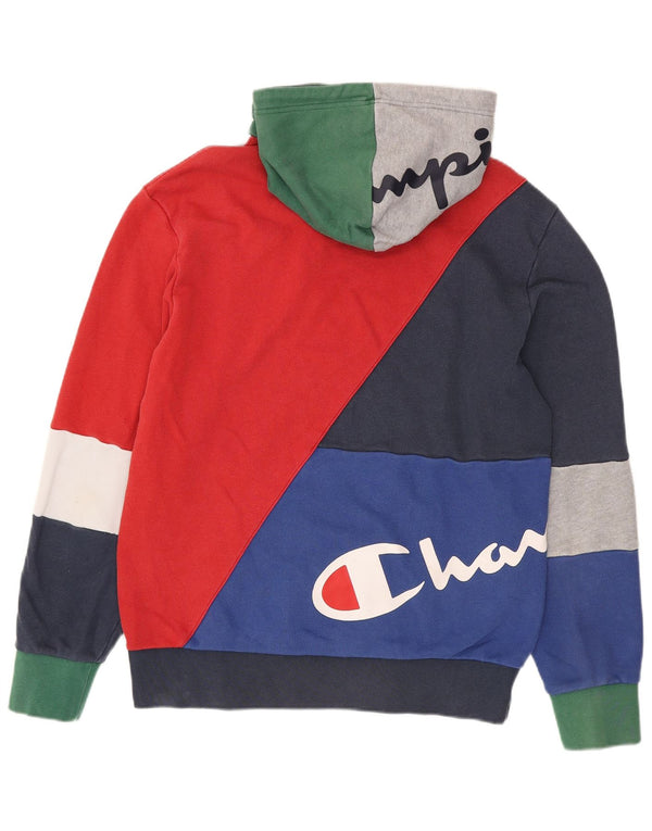 Champion Herren Graphic Hoodie Pullover XL Mehrfarbiger Farbblock