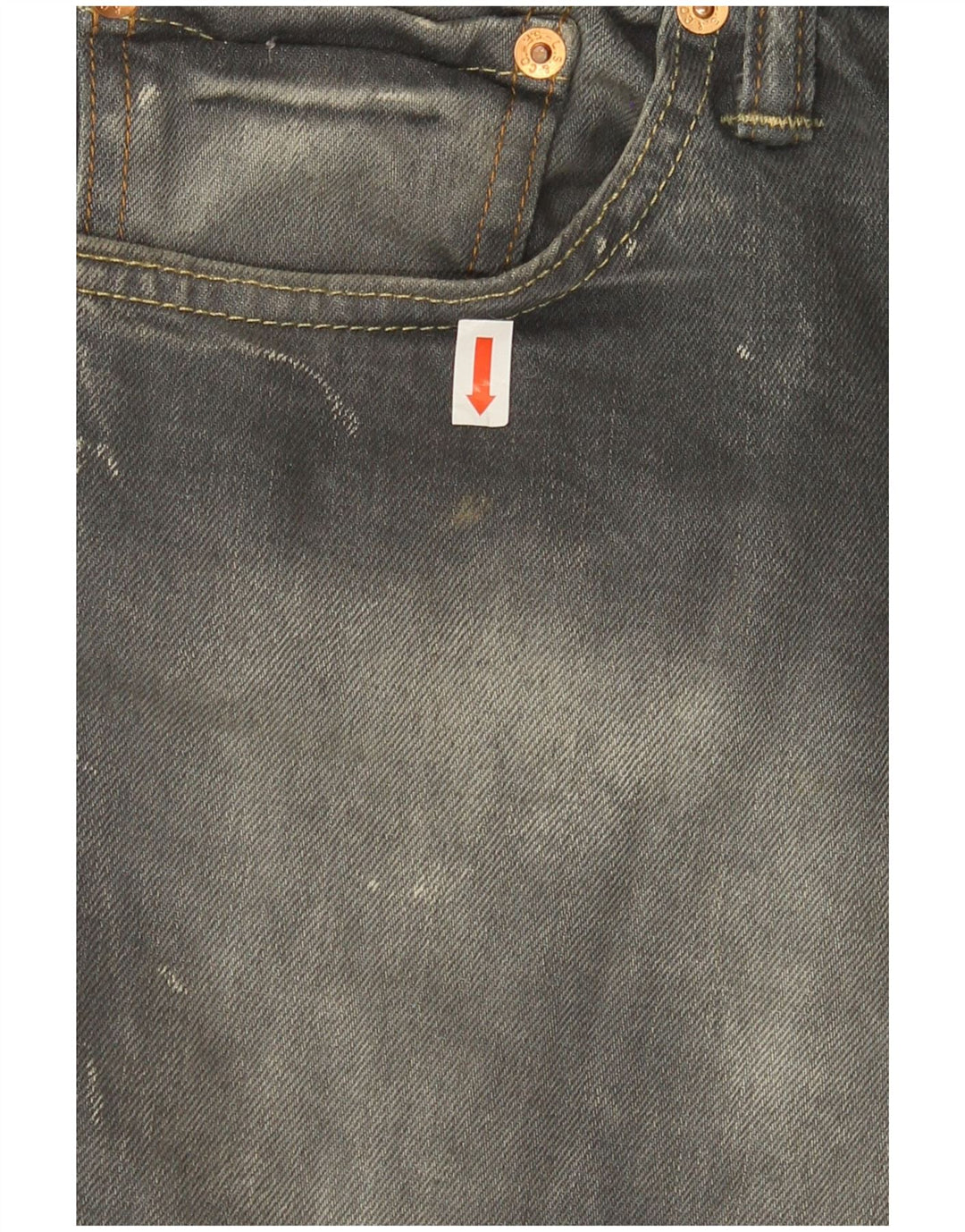 Levi's Herren 511 Slim Jeans W33 L34 Graue Baumwolle