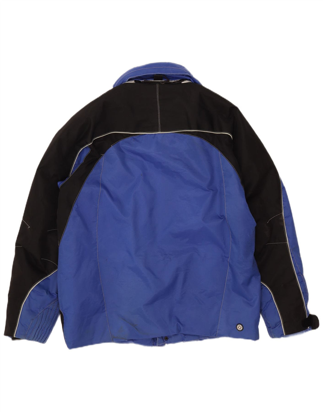 Colmar Herren Skijacke UK 40 Large Blue Colourblock Nylon