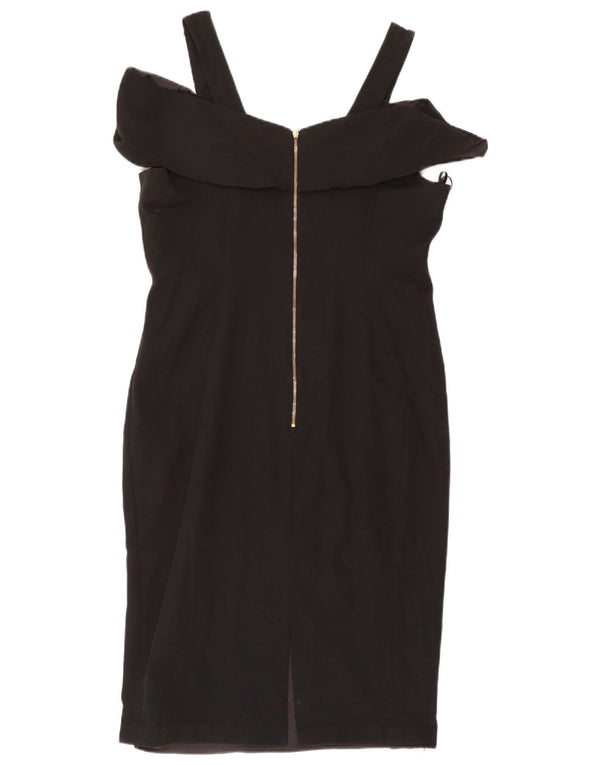 Schulterfreies, figurbetontes Damenkleid von Coast, UK 18, XL, Schwarz, Acetat