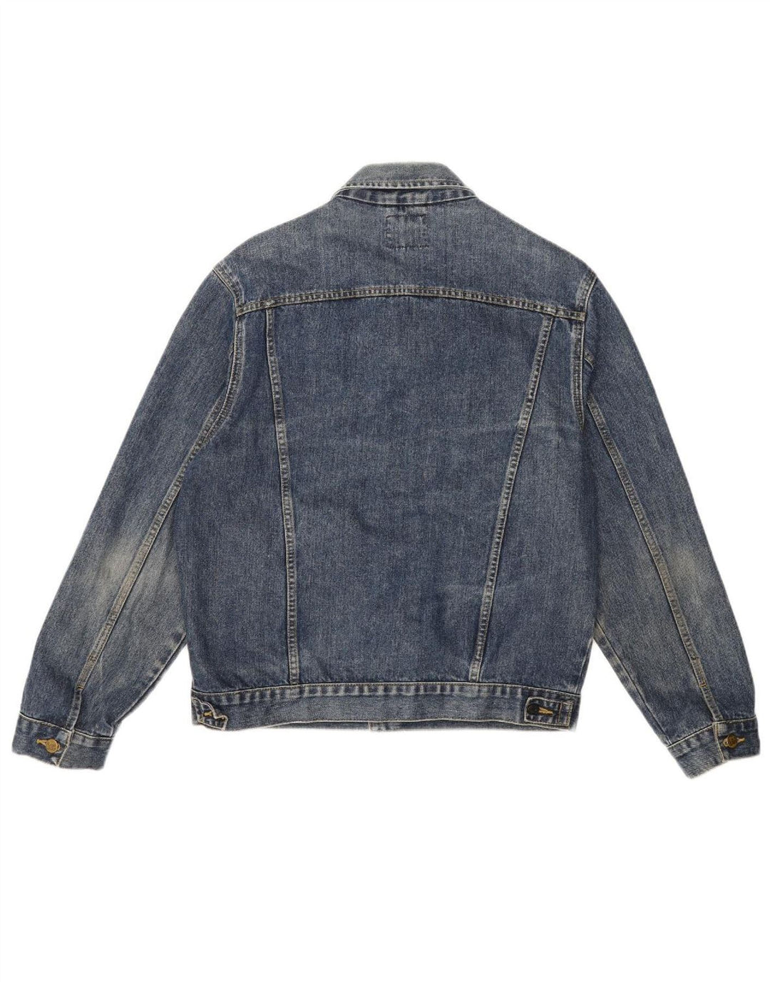 LEE Herren Jeansjacke UK 40 Große blaue Baumwolle