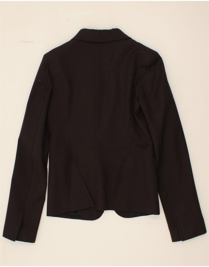 PATRIZIA PEPE Womens Blazer Jacket IT 44 Medium Brown Cotton Vintage Patrizia Pepe and Second-Hand Patrizia Pepe from Messina Hembry 