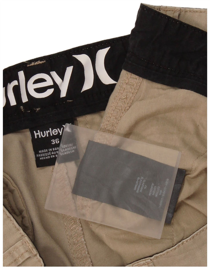 Harley Herren Chino-Shorts W36 Large Beige Baumwolle