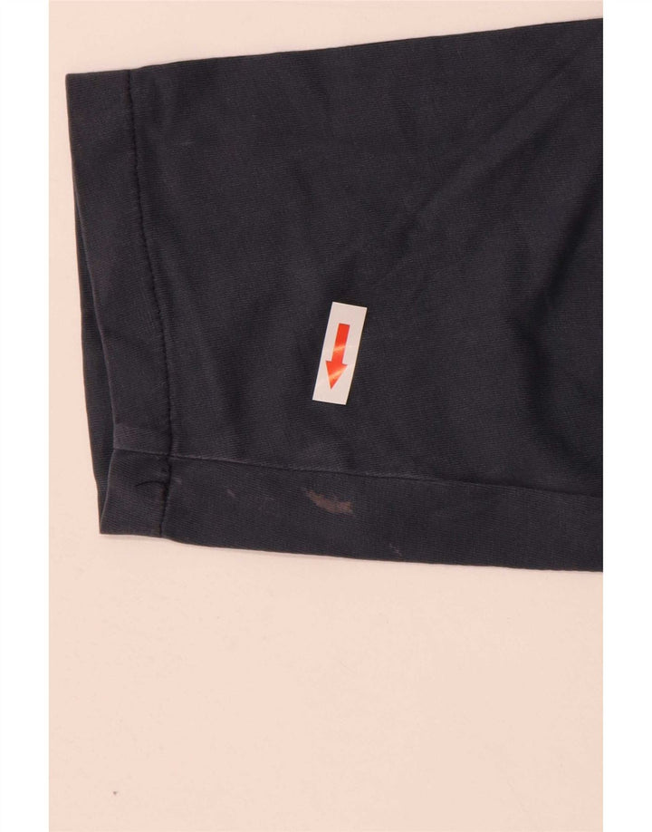 Fila Herren Grafik-Top Langarm XL Weiß Farbblock