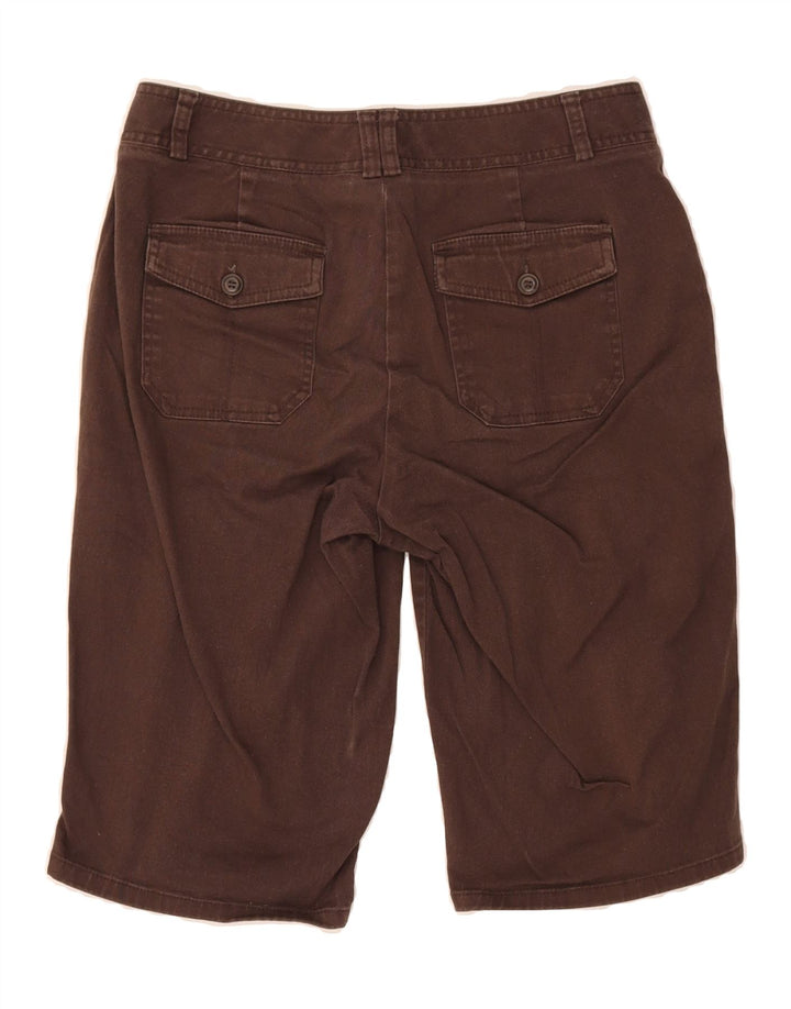 DOCKERS Womens Bermuda Shorts US 6 Medium W28  Brown Cotton Vintage Dockers and Second-Hand Dockers from Messina Hembry 