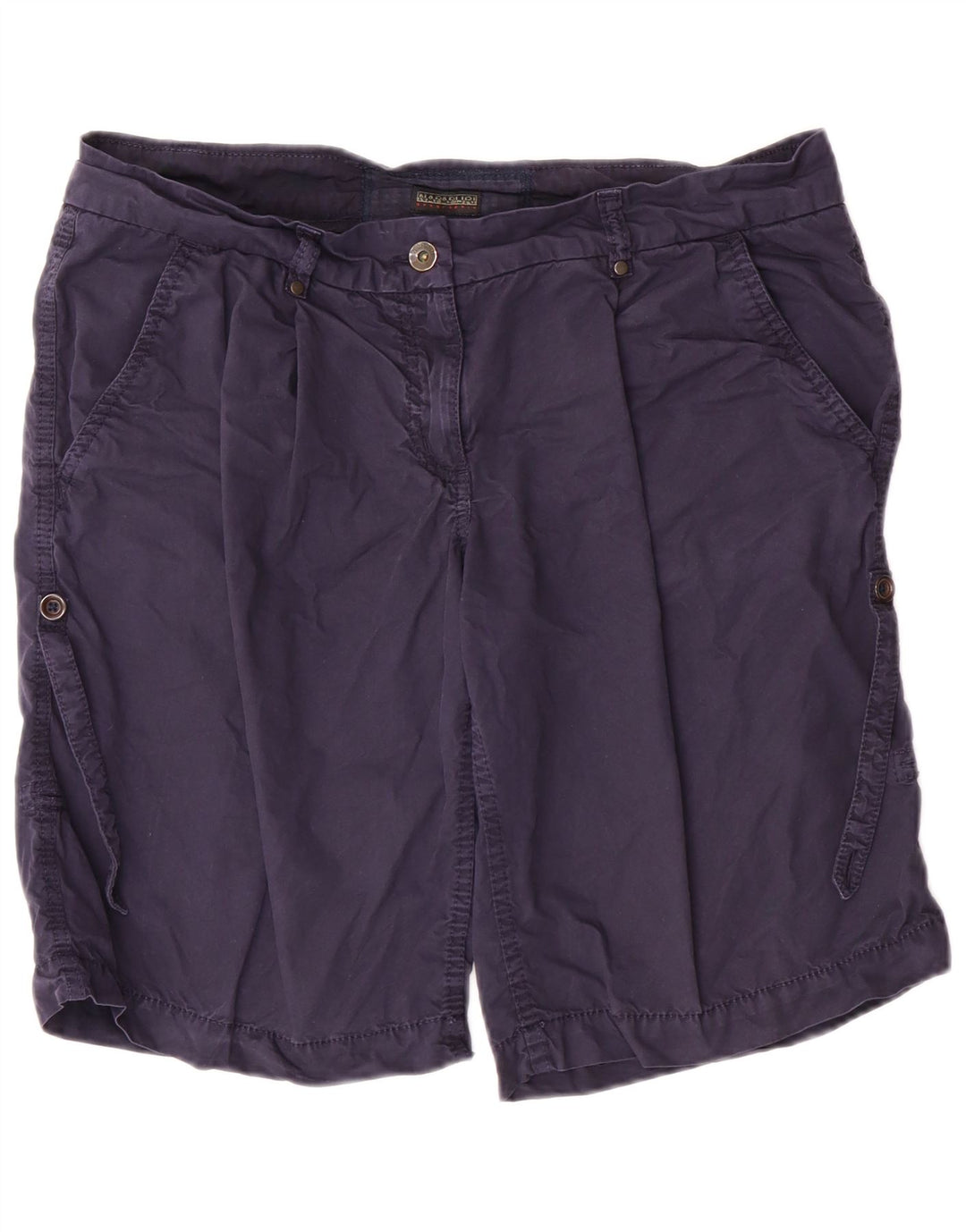 Napapijri Herren Cargoshorts IT 46 Small Marineblau Baumwolle