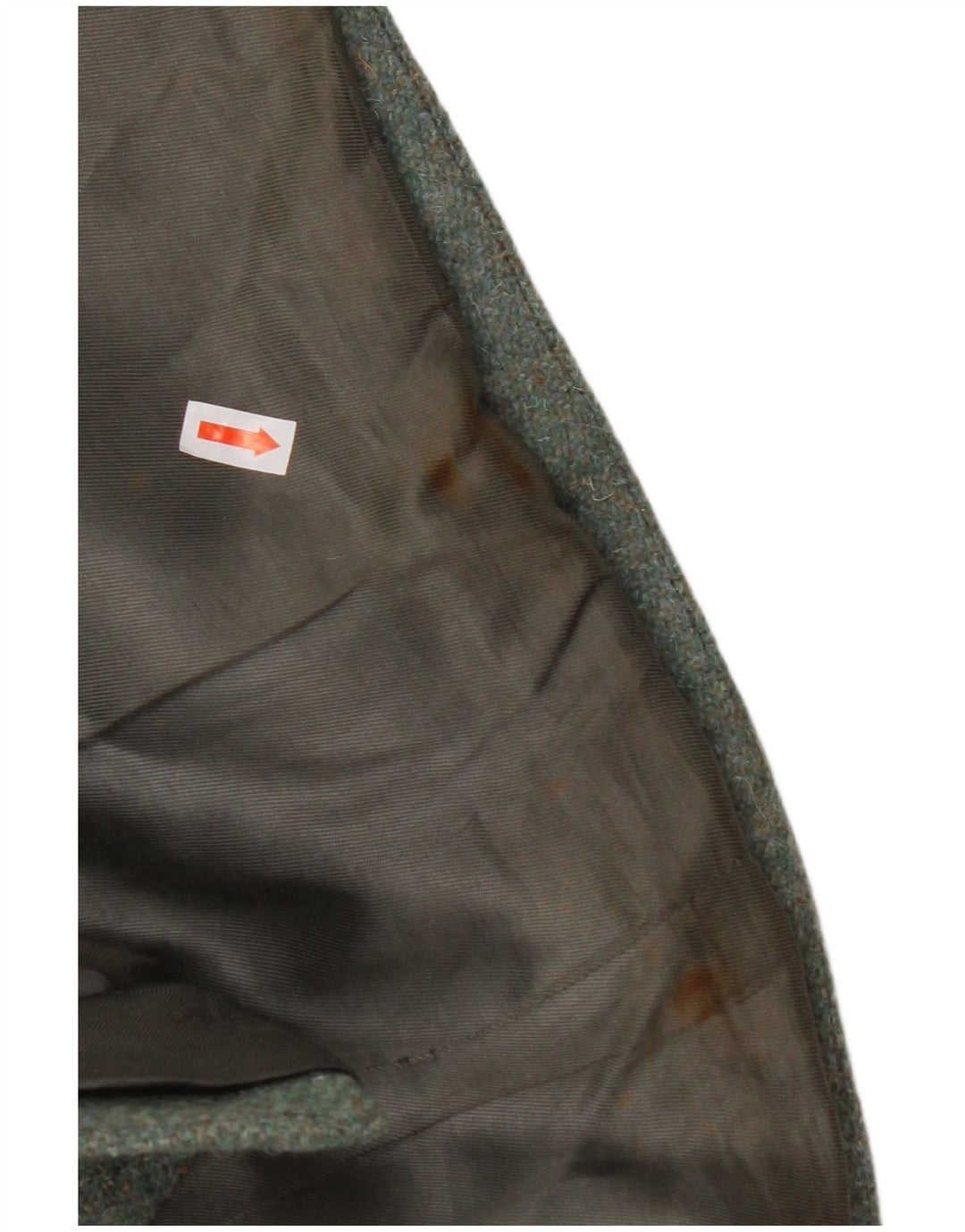 BURTON Maßgeschneiderte 2-Knopf-Blazerjacke für Herren, UK 38, mittelgrüne Schurwolle