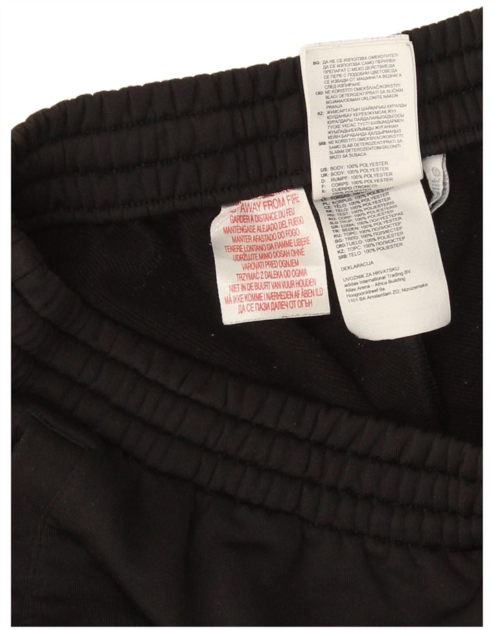 Adidas Trainingshose für Jungen, 15–16 Jahre, schwarzes Polyester