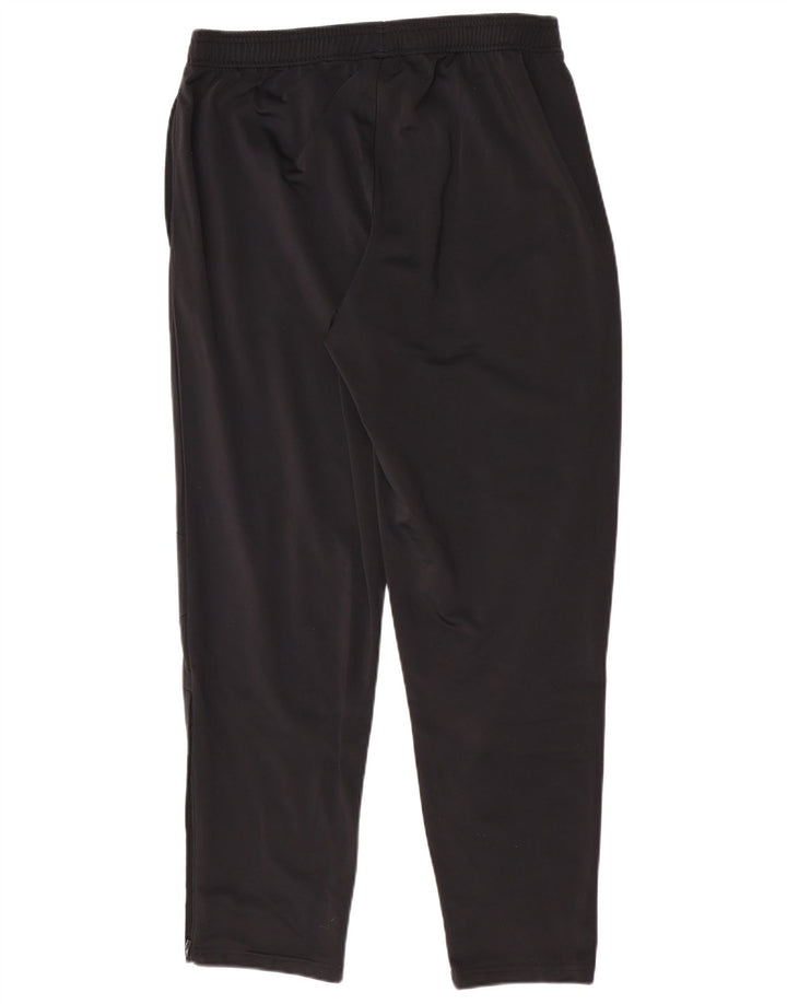 Adidas Herren-Trainingshose, groß, aus schwarzem Polyester