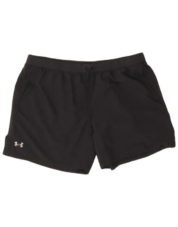 Under Armour Herren Sportshorts 3XL Schwarz Polyester