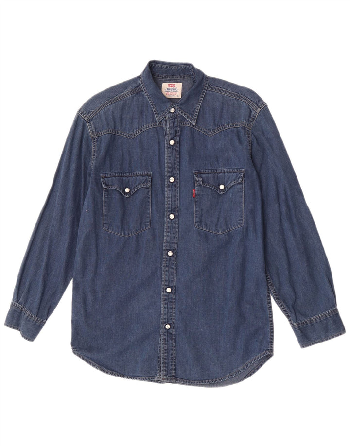 Levi's Herren-Jeanshemd, kleine blaue Baumwolle