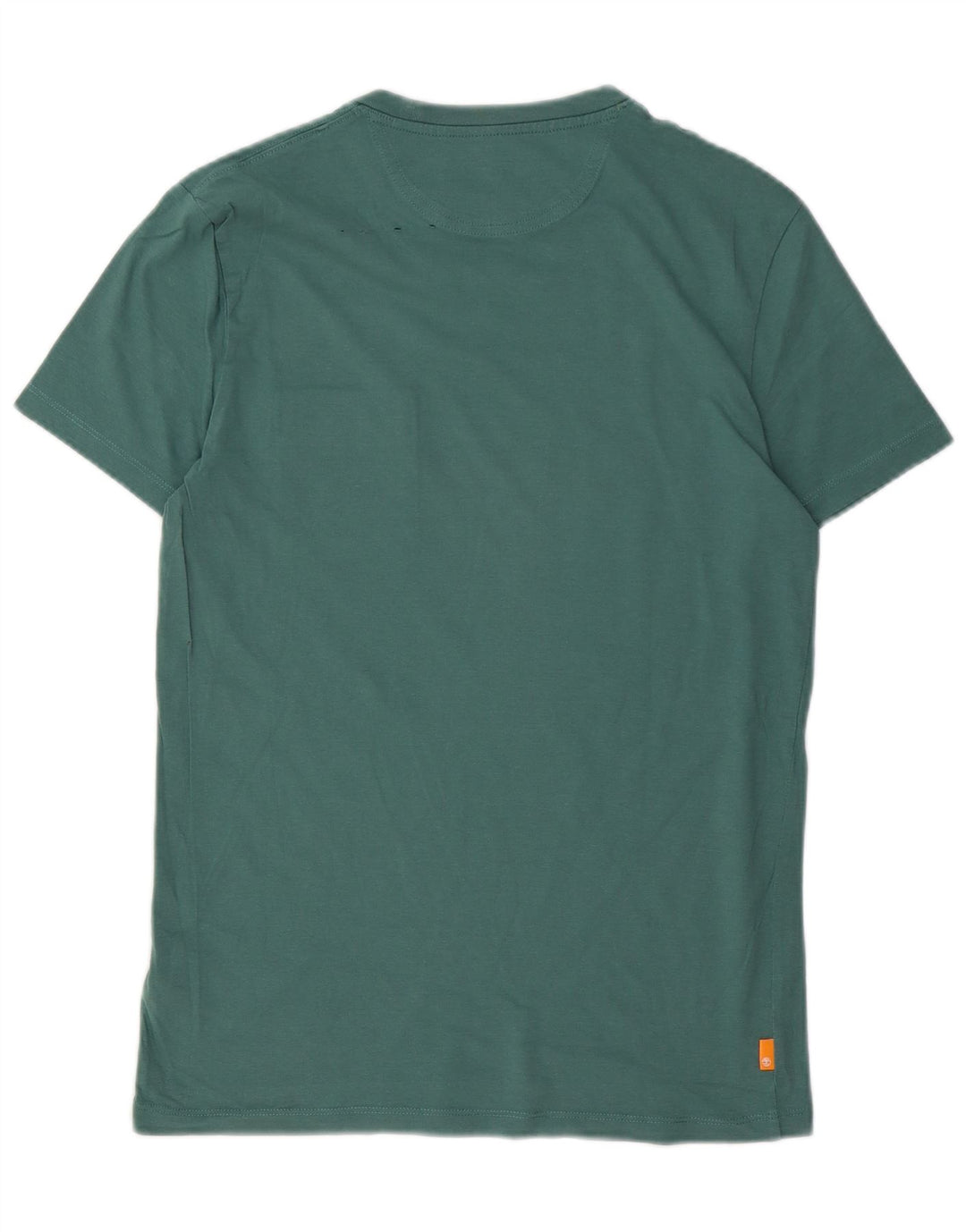 Timberland Slim Fit T-Shirt-Oberteil für Herren aus mittelgrüner Baumwolle