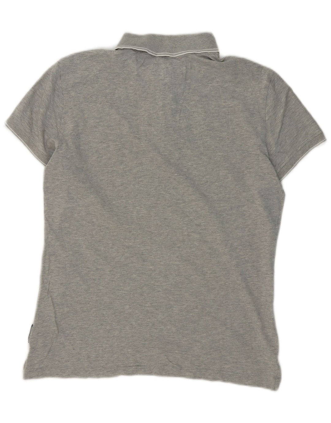 Armani Jeans Herren Extra Slim Fit Poloshirt Mittelgraue Baumwolle