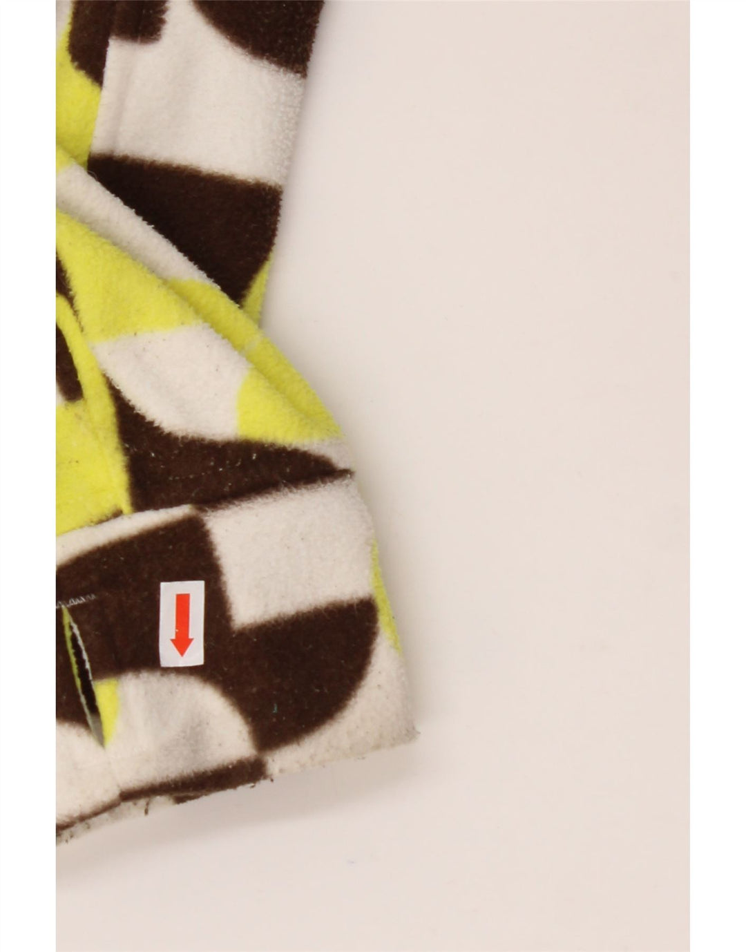 CHIEMSEE Damen-Fleecejacke mit Kapuze, UK 18, XL, mehrfarbig, geometrisch