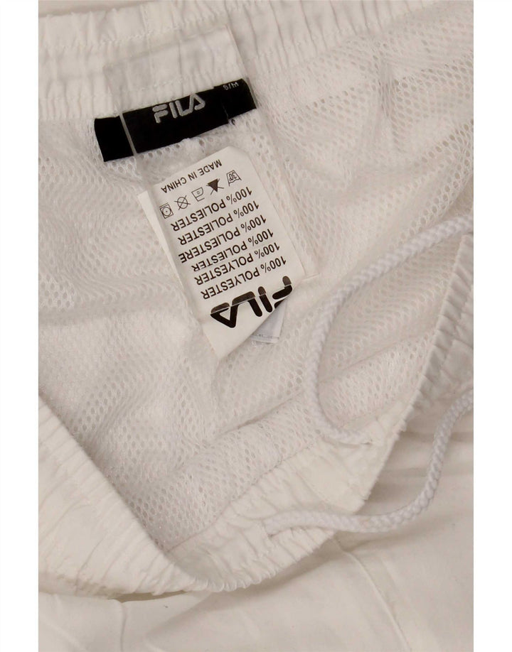 Fila Damen Trainingshose UK 10 Small Weiß Polyester