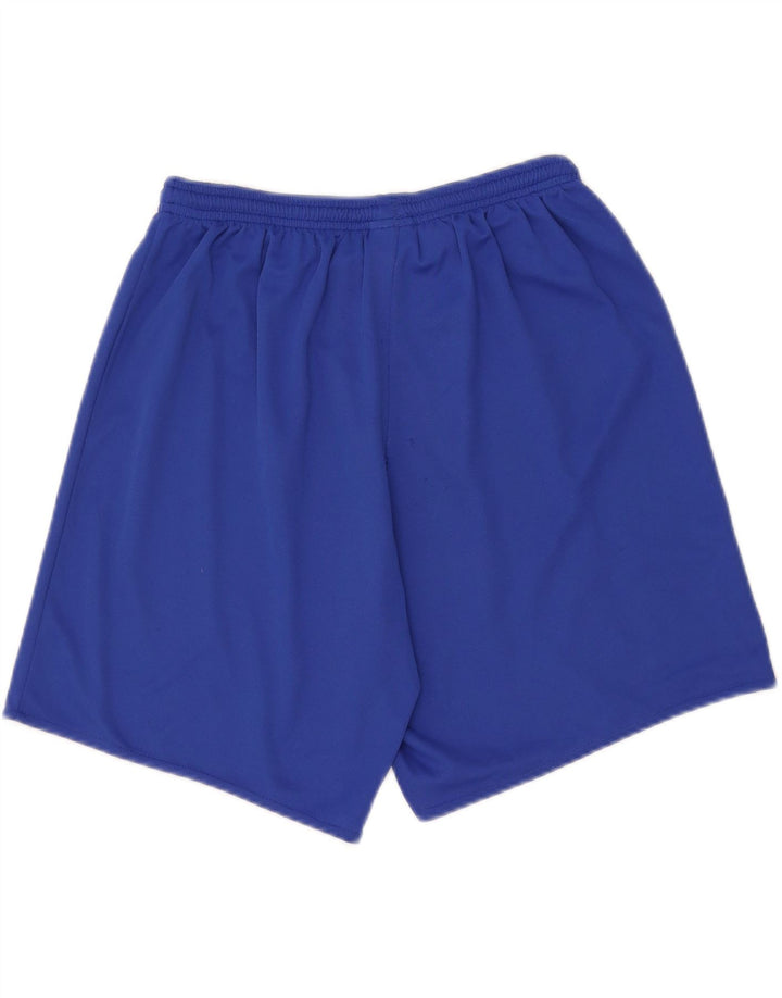 ADIDAS Mens Graphic Sport Shorts Medium Blue Polyester Vintage Adidas and Second-Hand Adidas from Messina Hembry 