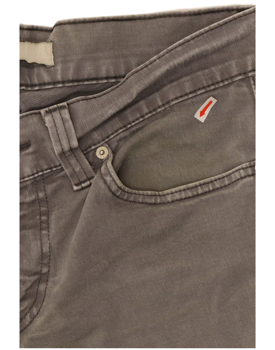 Levi's Damen 511 Slim Jeans W32 L28 Graue Baumwolle