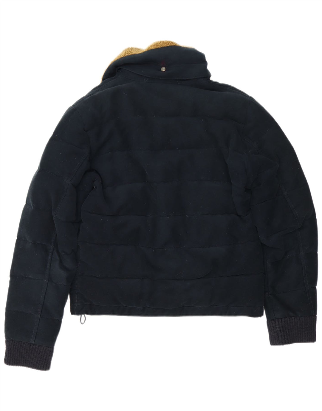 Aspesi Herren Wattierte Jacke UK 38 Medium Marineblau Baumwolle