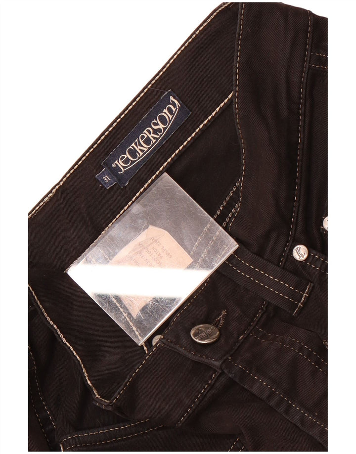 Jeckerson Herren Straight Jeans W31 L33 Schwarze Baumwolle