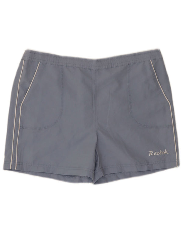 Reebok Mädchen Regular Sport Shorts 14-15 Jahre XL Blau Polyester Sport