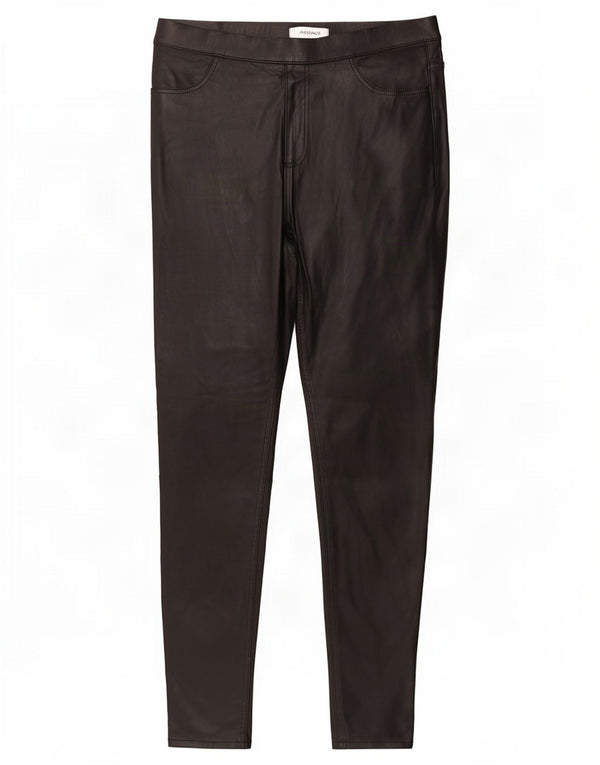 Marks & Spencer Damen Leggings UK 14 Large Schwarze Viskose