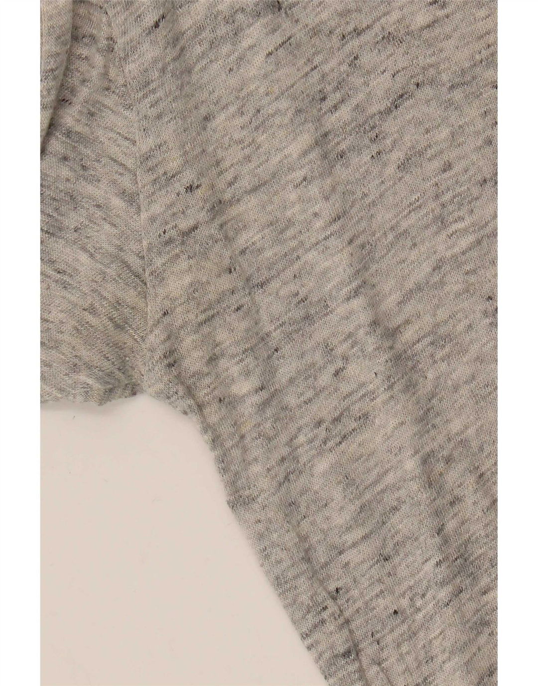 Massimo Dutti Damen Top Langarm UK 12 Mittelgrau meliert