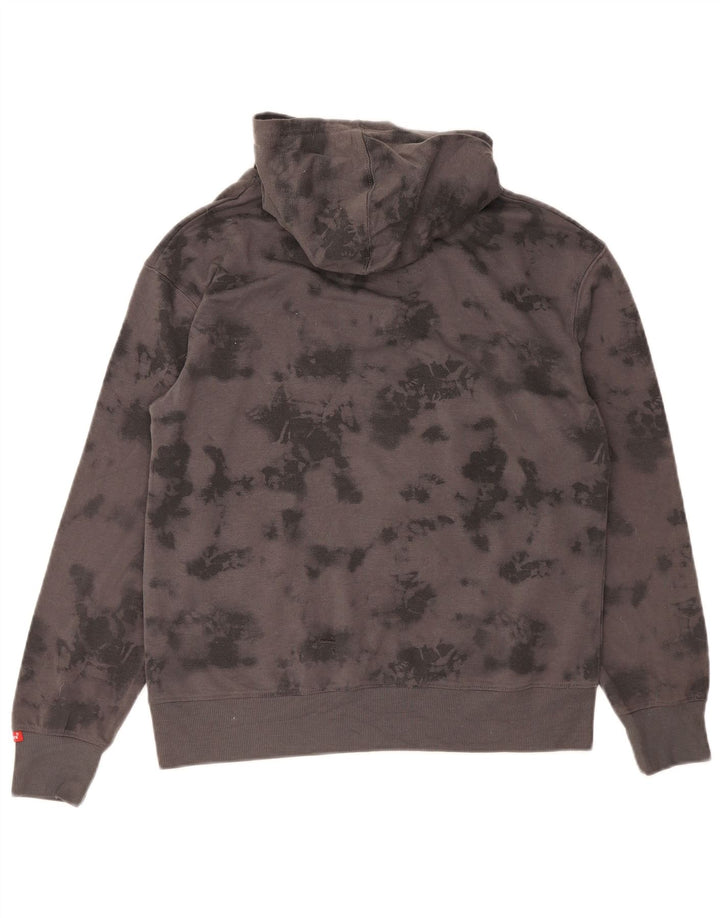 LEVI'S Kapuzenpullover für Jungen, 13–14 Jahre, graues Batik-Polyester